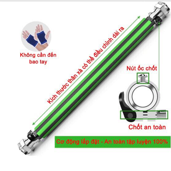 Tùy chỉnh kích thước xà đơn dễ dàng