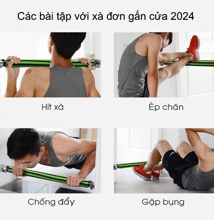 Các bài tập với xà đơn treo tường
