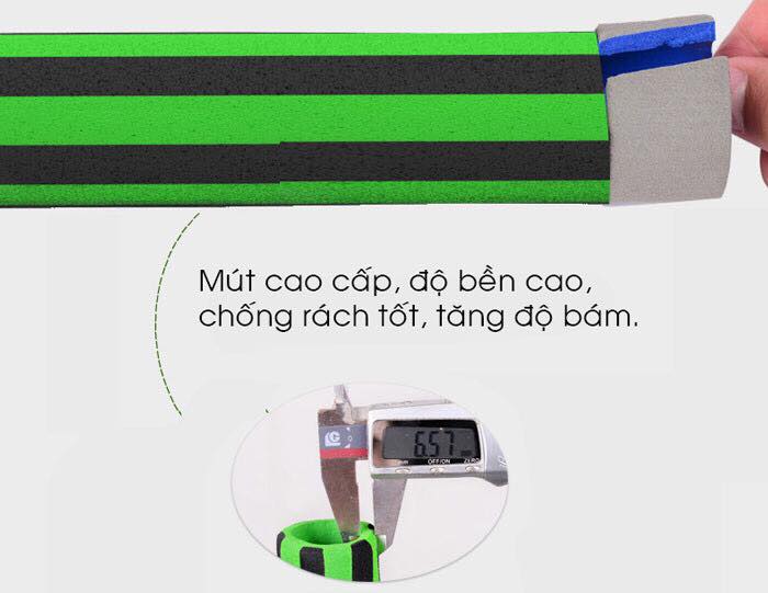 Phần mút của xà đơn có độ bền lớn, tăng độ bám