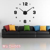 Đồng hồ dán tường mã DH009