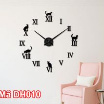 Đồng hồ dán tường mã DH010