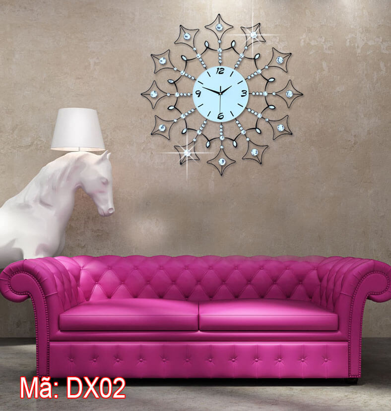Đồng hồ DX02 treo phòng khách