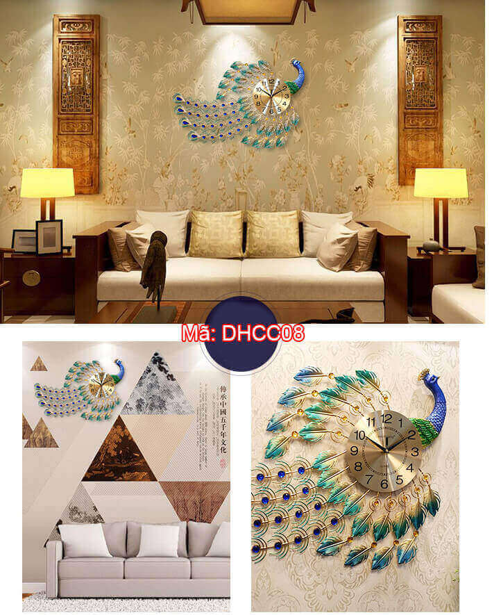 Hình ảnh về đồng hồ con công bay