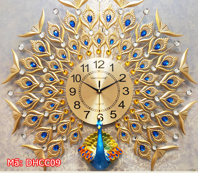 Đồng hồ con công đuôi cá DHCC09