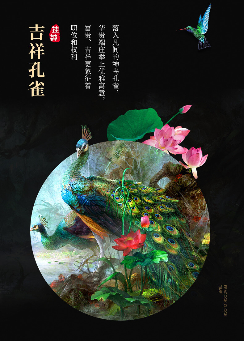 Nguồn sáng tạo bất tận từ chim công