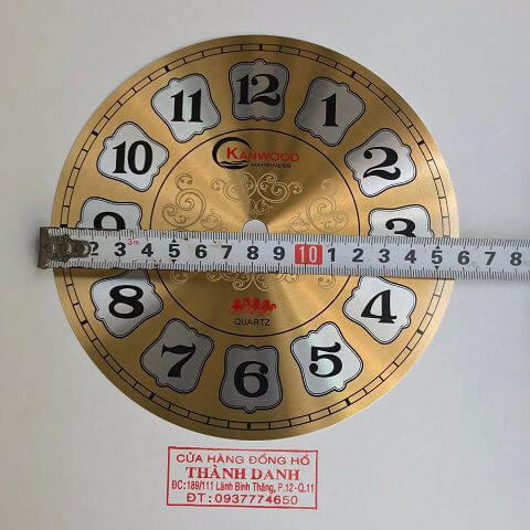 mặt đồng hồ treo tường