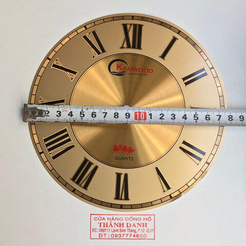 mặt số đồng hồ treo tường tròn