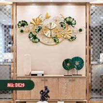 Đồng hồ trang trí phòng khách siêu sang mã DX29