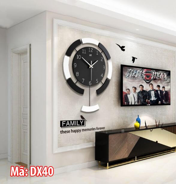 Những mẫu đồng hồ gỗ treo tường Acura đẹp cho nội thất - 1