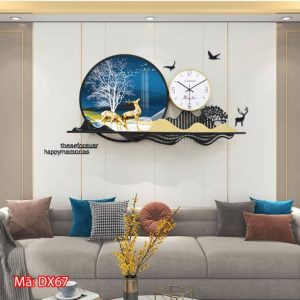 Đồng hồ treo tường trang trí mã DX67