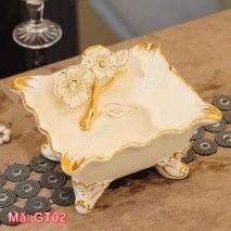 Gạt tàn thuốc lá cao cấp bằng sứ GT02