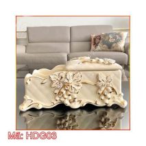 Hộp đựng giấy ăn cao cấp để phòng khách HDG03