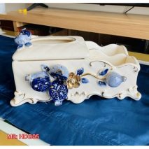 Hộp đựng khăn giấy để bàn phòng khách HDG05