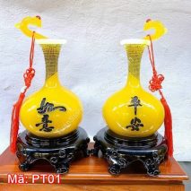 Bình hút tài lộc cho người mệnh thổ PT01