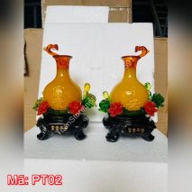 Bình hút tài lộc cho người mệnh kim PT02