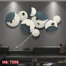 Tranh sắt nghệ thuật treo tường đẹp TS58