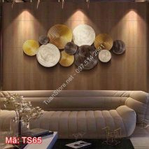 Tranh sắt nghệ thuật hình chiếc nón TS65