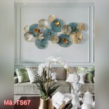 Tranh sắt treo tường phòng khách TS67