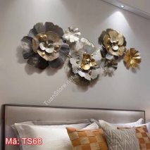 Tranh hoa sắt treo tường nghệ thuật TS68