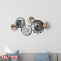 Tranh sắt treo tường trừu tượng TS72