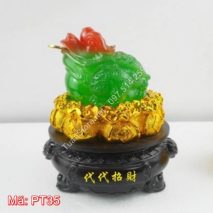 Cóc thiềm thừ phong thủy ngậm tiền PT35