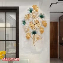 Đồng hồ trang trí những chiếc lá DX149