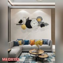 Đồng hồ trang trí treo tường sang trọng DX152