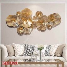 Tranh hóa sắt trang trí đẹp TS80