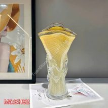 Lọ hoa đẹp màu vàng trang trí BH92