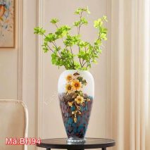 Bình hoa trang trí họa tiết nổi BH94