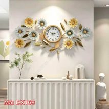Đồng hồ treo tường hoa cúc trường xuân DX168