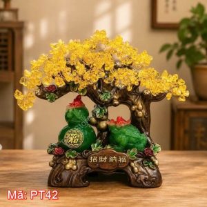 Cây tài lộc cóc xanh hồ lô PT42