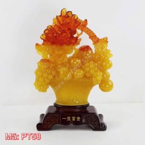 Chậu nho tài lộc hoa mẫu đơn PT58