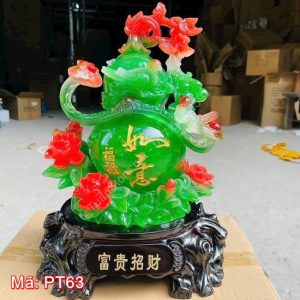 Hồ lô gậy như ý chiêu tài phú quý PT63