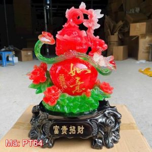 Hồ lô gậy như ý phú quý chiêu tài PT64
